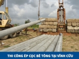 Dịch Vụ Ép Cọc Bê Tông Nhà Dân