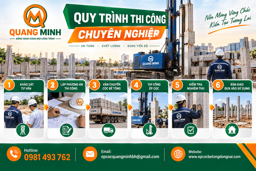 Quy Trình Thi Công Chuyên Nghiệp