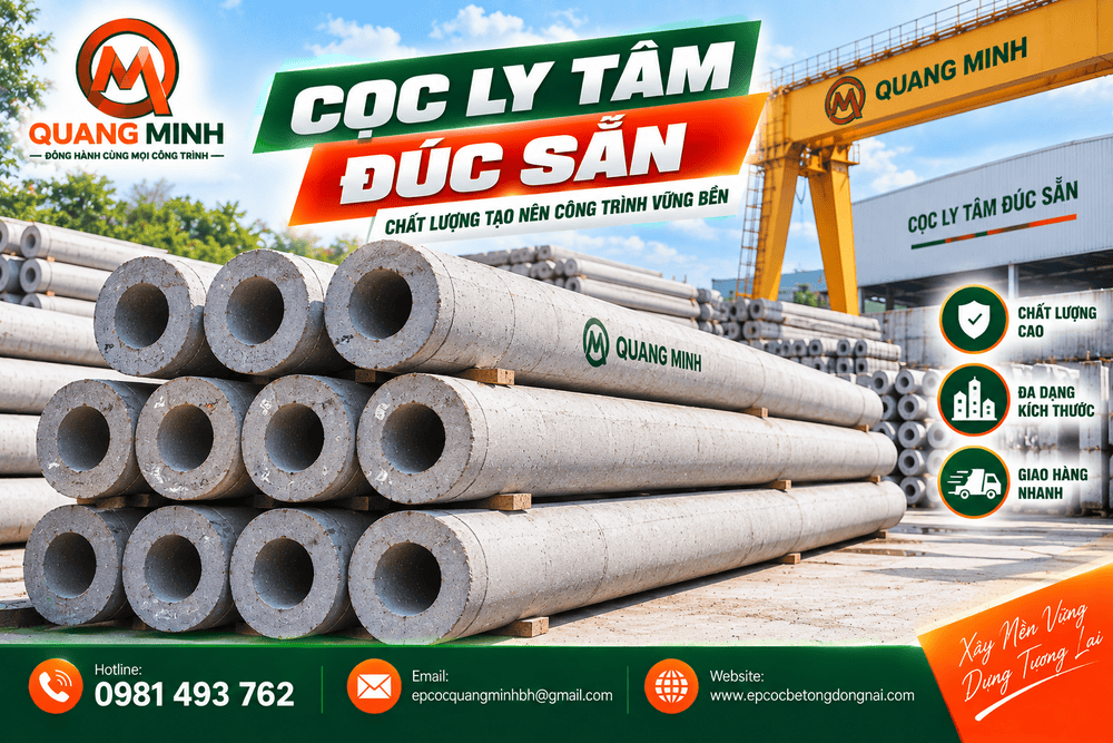 Cọc ly tâm PC, PHC