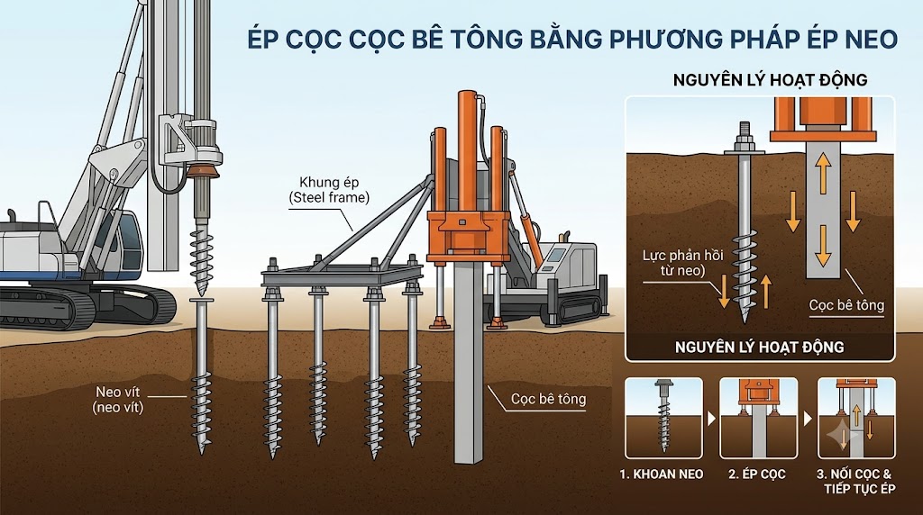 Ép Cọc Neo Đồng Nai Uy Tín