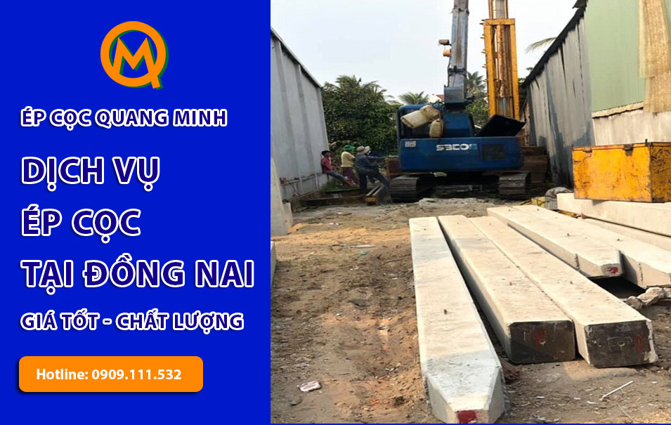 Quy trình ép cọc bê tông tại Đồng Nai chuyên nghiệp