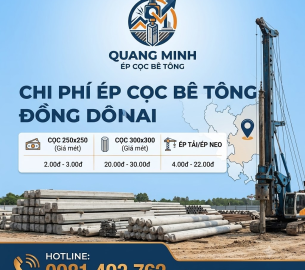 Chi Phí Ép Cọc Bê Tông Đồng Nai