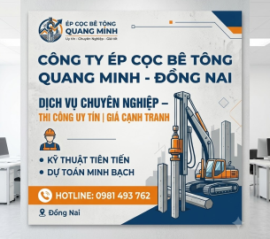 Công Ty Ép Cọc Bê Tông Đồng Nai Chuyên Nghiệp