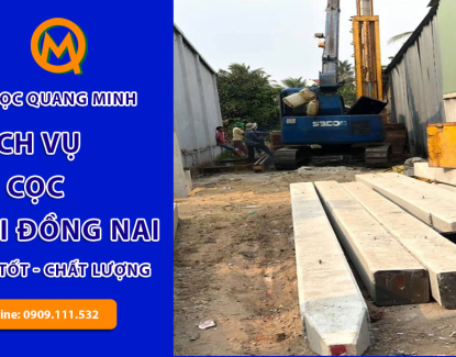 Ép cọc giá rẻ uy tín chuyên nghiệp tại Đồng Nai