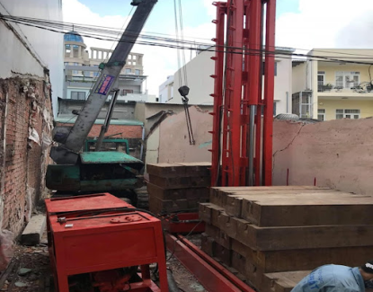 Giá Ép Cọc Bê Tông Móng Nhà