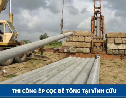 Báo Giá Cọc Bê Tông Từ Dịch Vụ Ép Cọc Bê Tông Quang Minh