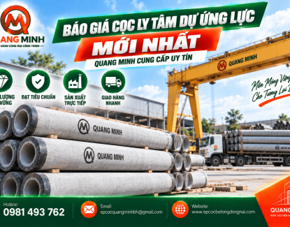 Báo Giá Cọc Ly Tâm Dự Ứng Lực Mới Nhất 