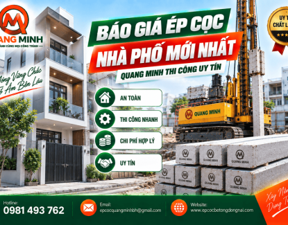 Báo Giá Ép Cọc Nhà Phố Mới Nhất 