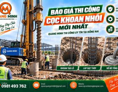 Báo Giá Thi Công Cọc Khoan Nhồi Mới Nhất