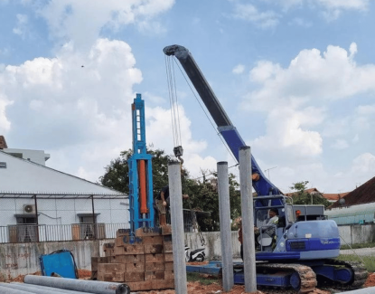 Dịch vụ Ép cọc bê tông tại Biên Hòa, Đồng Nai